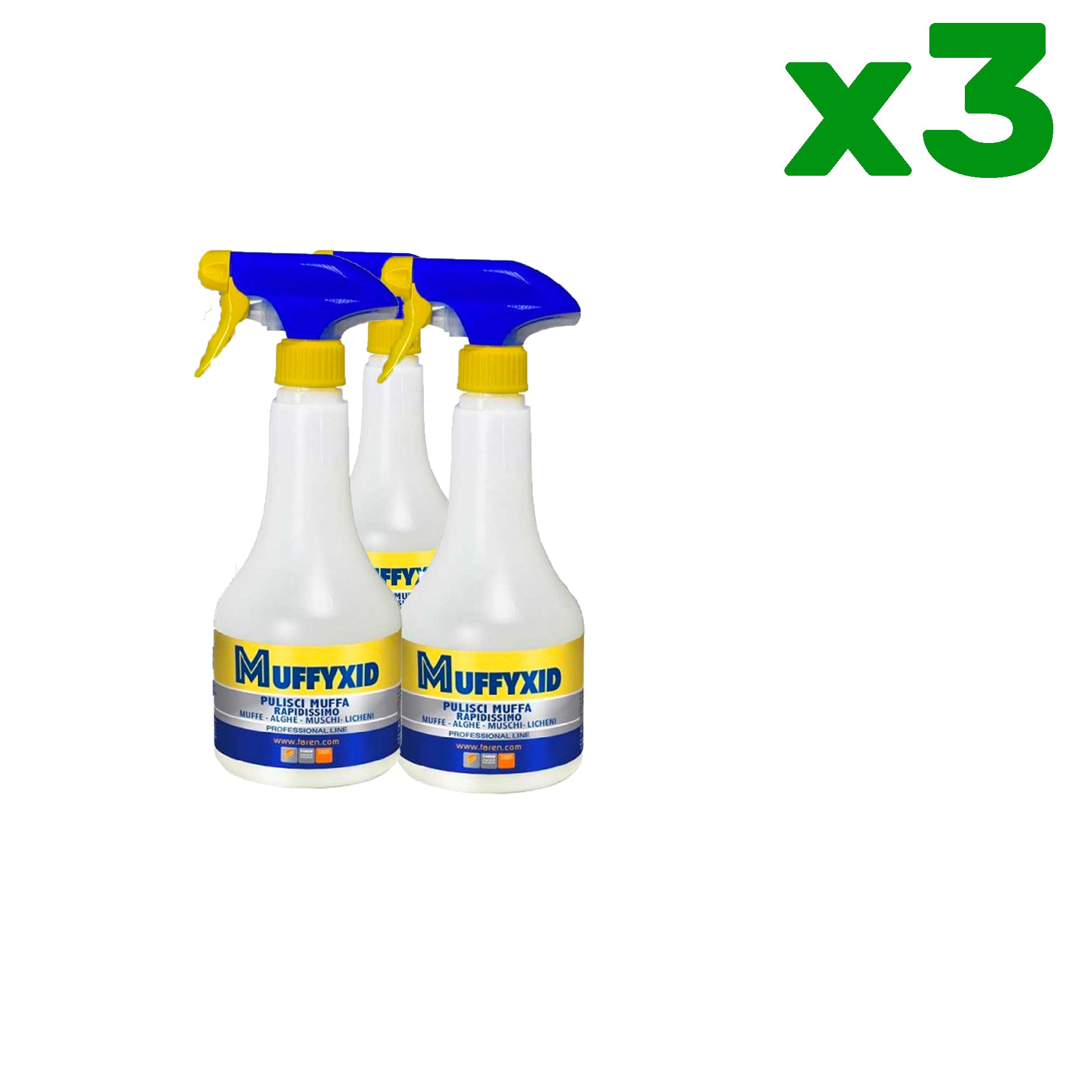 Antimuffa Spray Muffyxid 500ml Problemi Di Muffa Oltre A Rimuoverla La Elimina 8020089414507