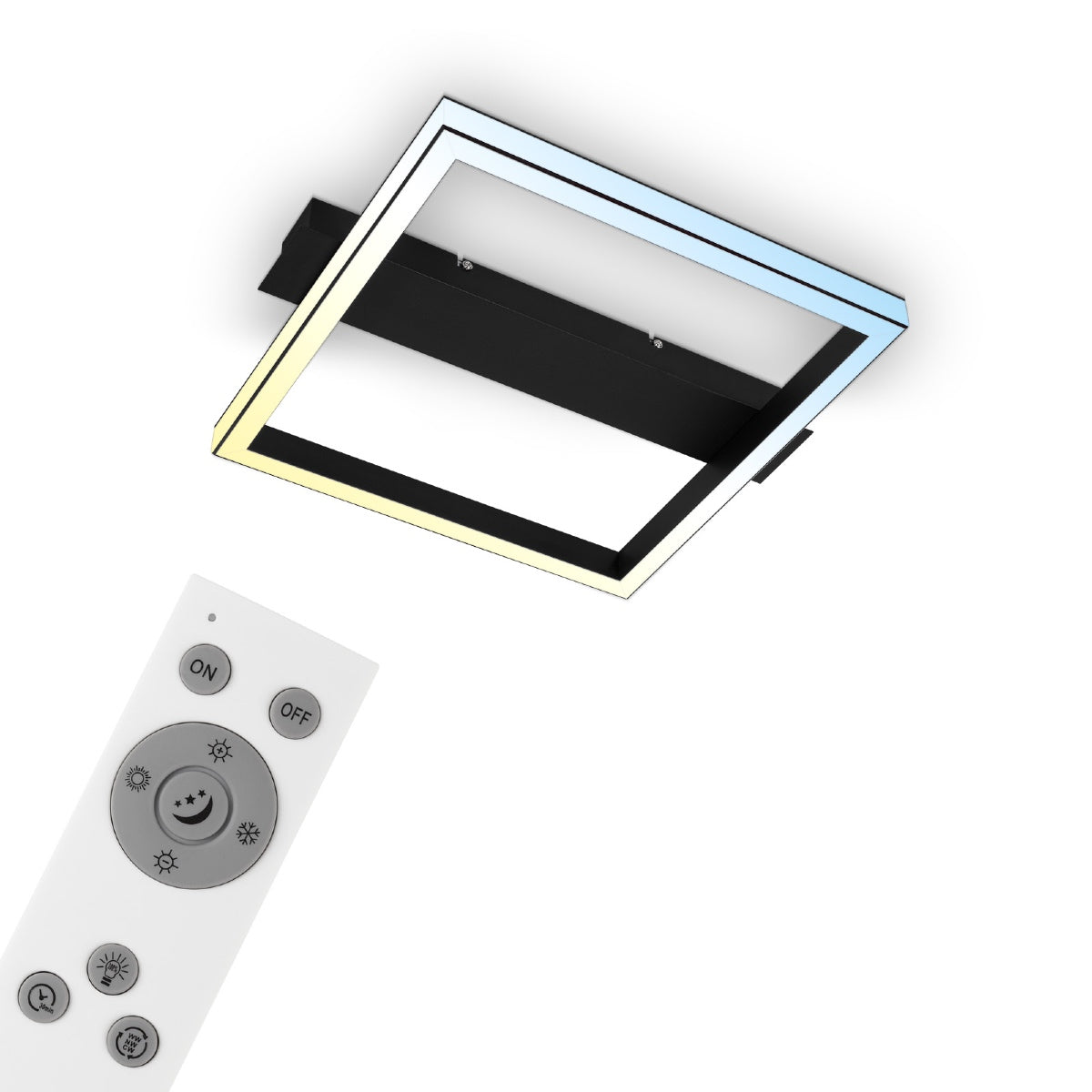 Plafoniera Frame Bold Briloner 42x36cm