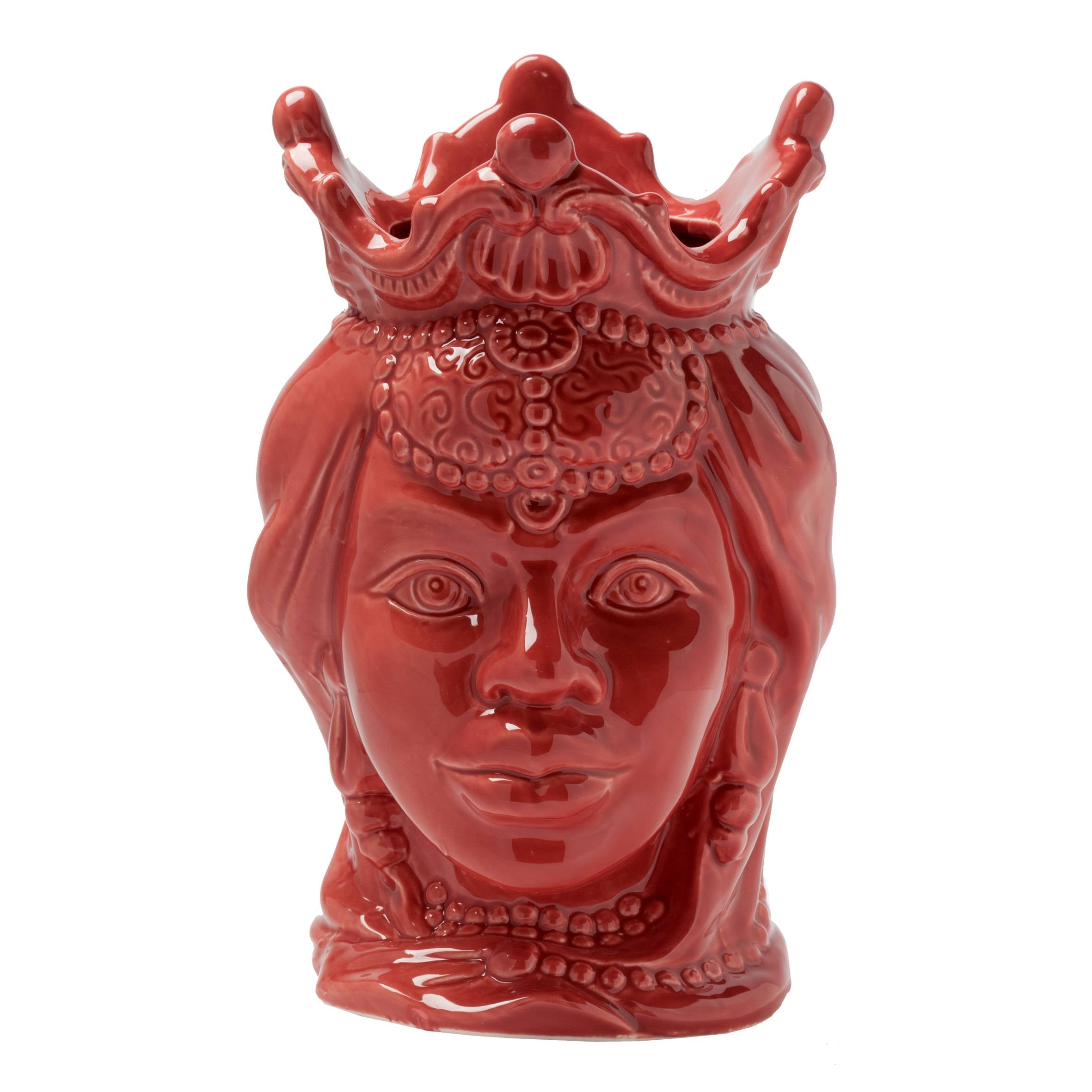 Vaso testa di moro Regina 11