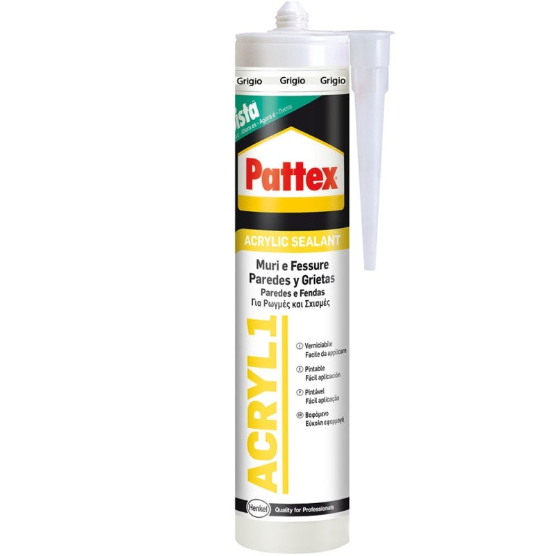 Silicone Pattex Acril Muri/Fessure 300 Ml 1