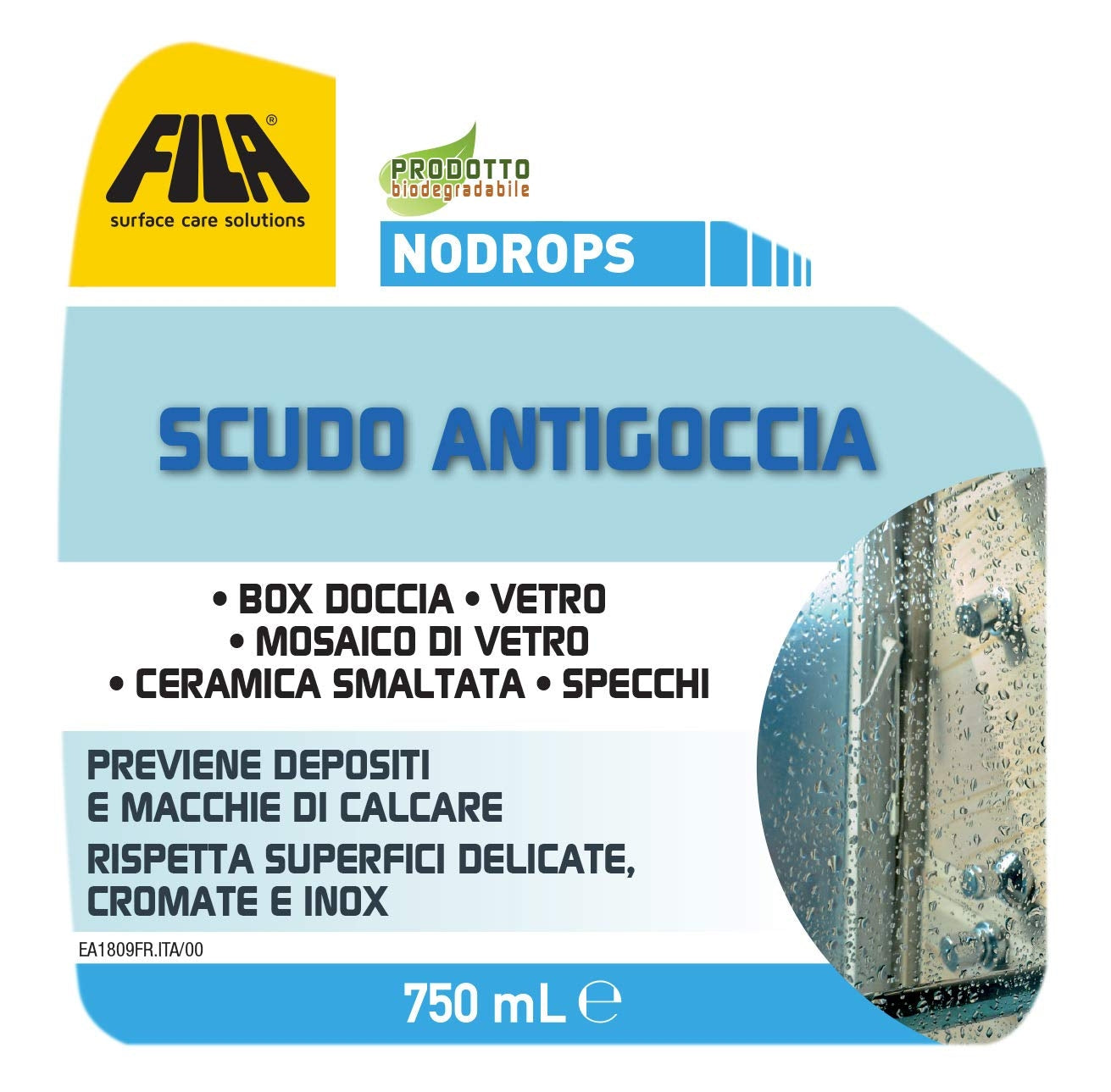 Detergente per vetri Nodrops FILA 750ml