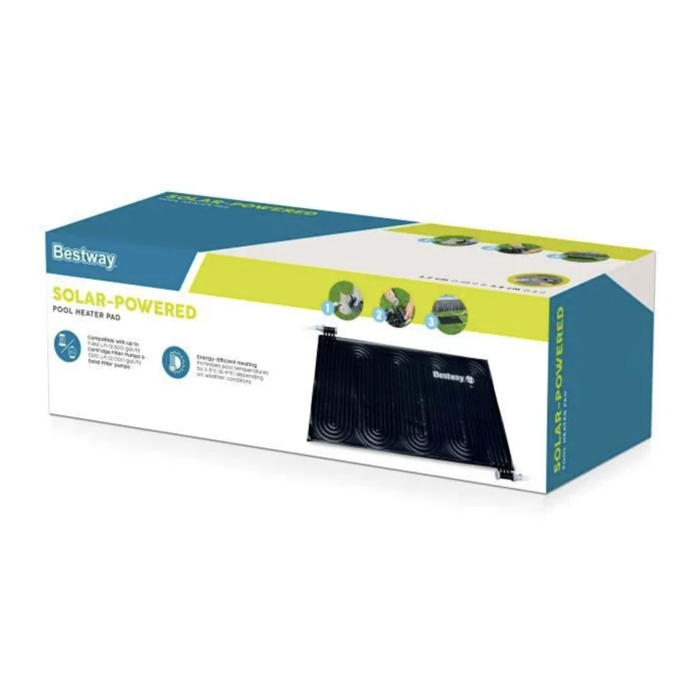 Pannello riscaldante per piscine ad energia solare