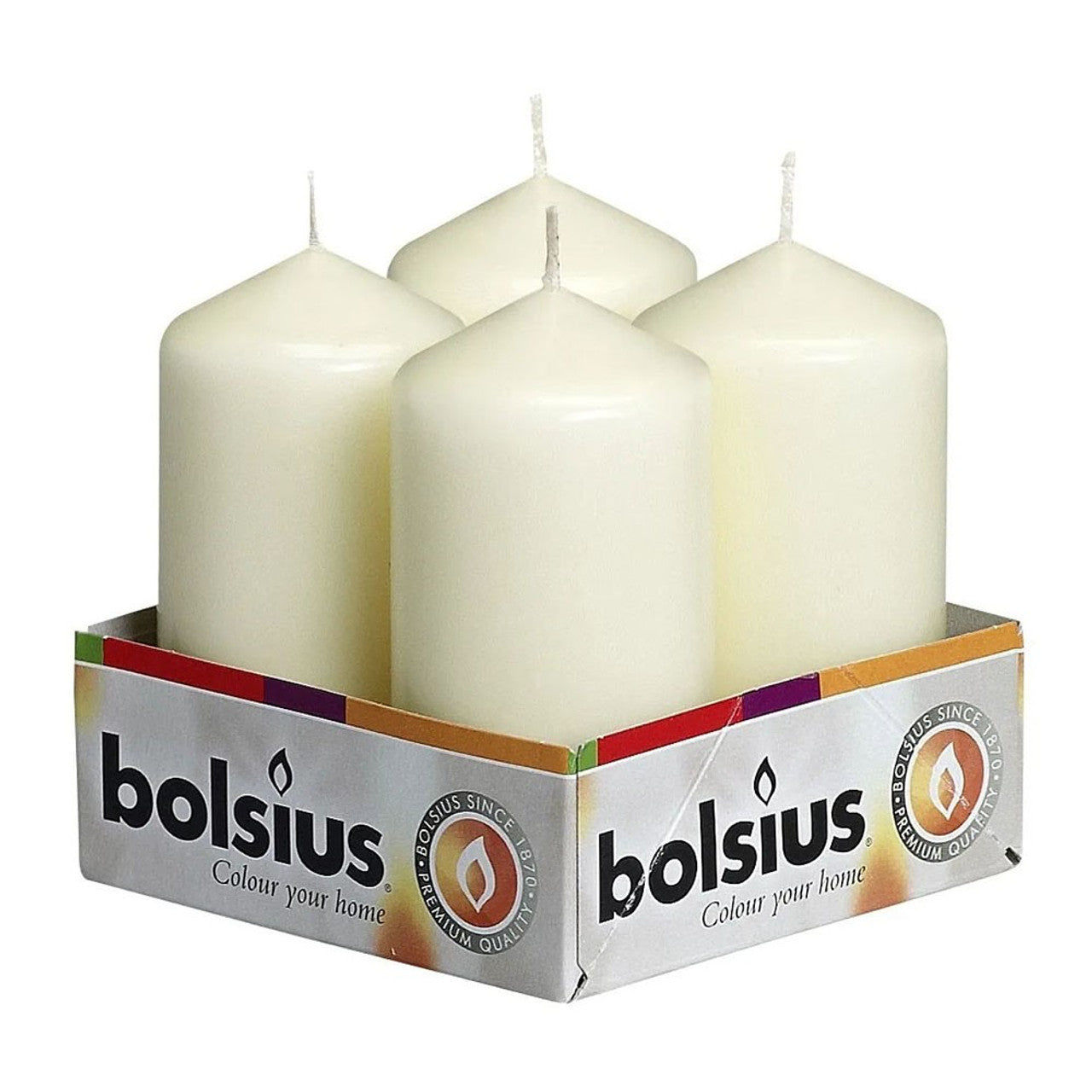 Candele pillar bolsius 100x48 mm