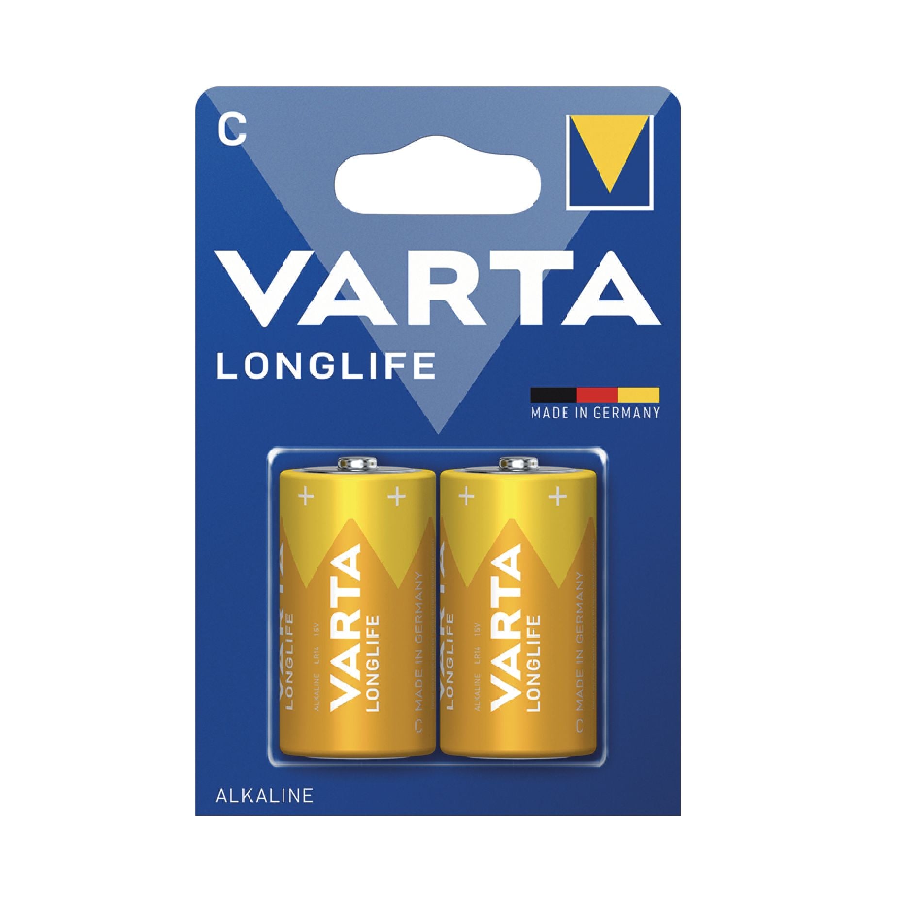 Batteria torcia C 1/2 Varta LONGLIFE x2
