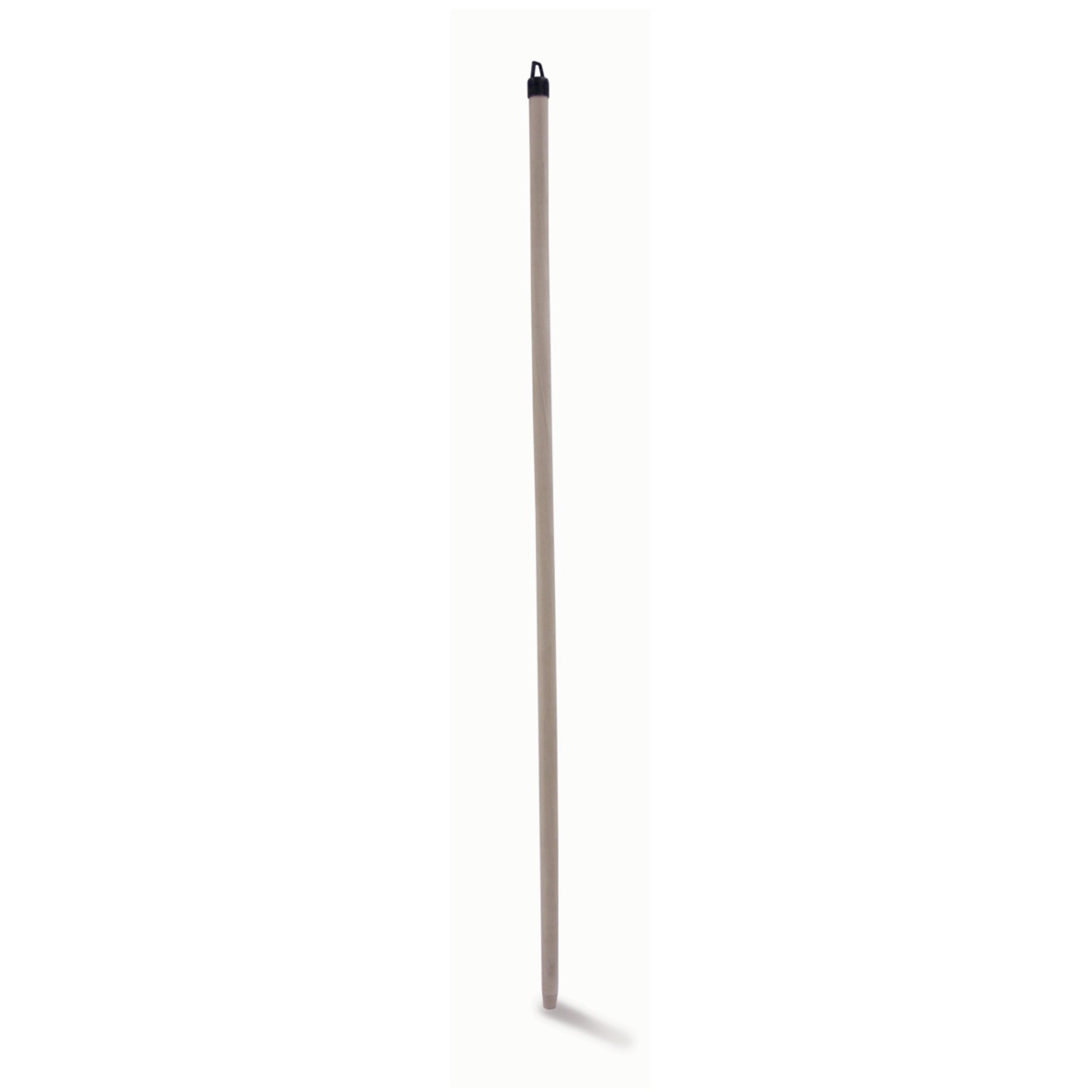 Manico per scope in legno con filetto e puntale 120 cm Re