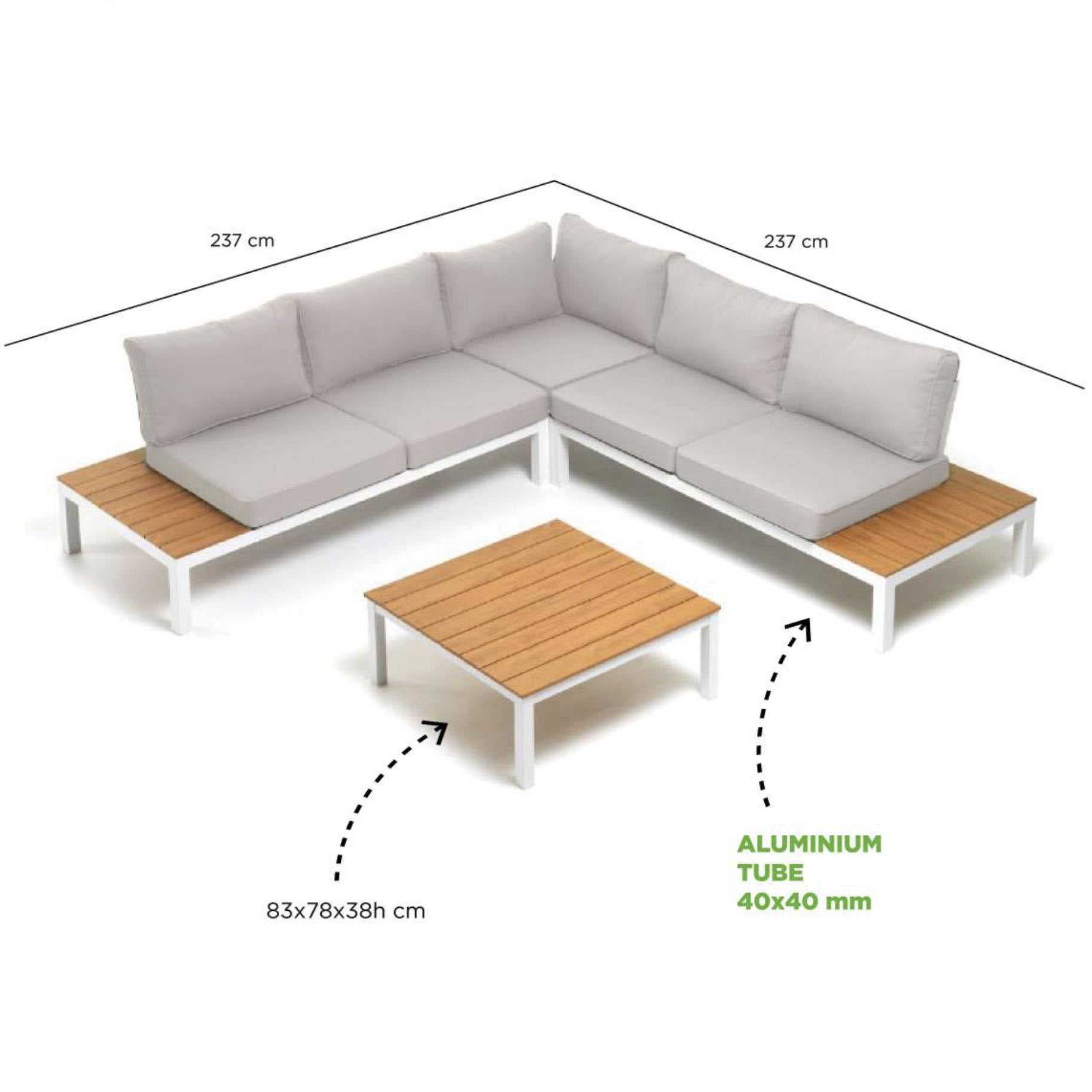Salotto ad angolo Hills