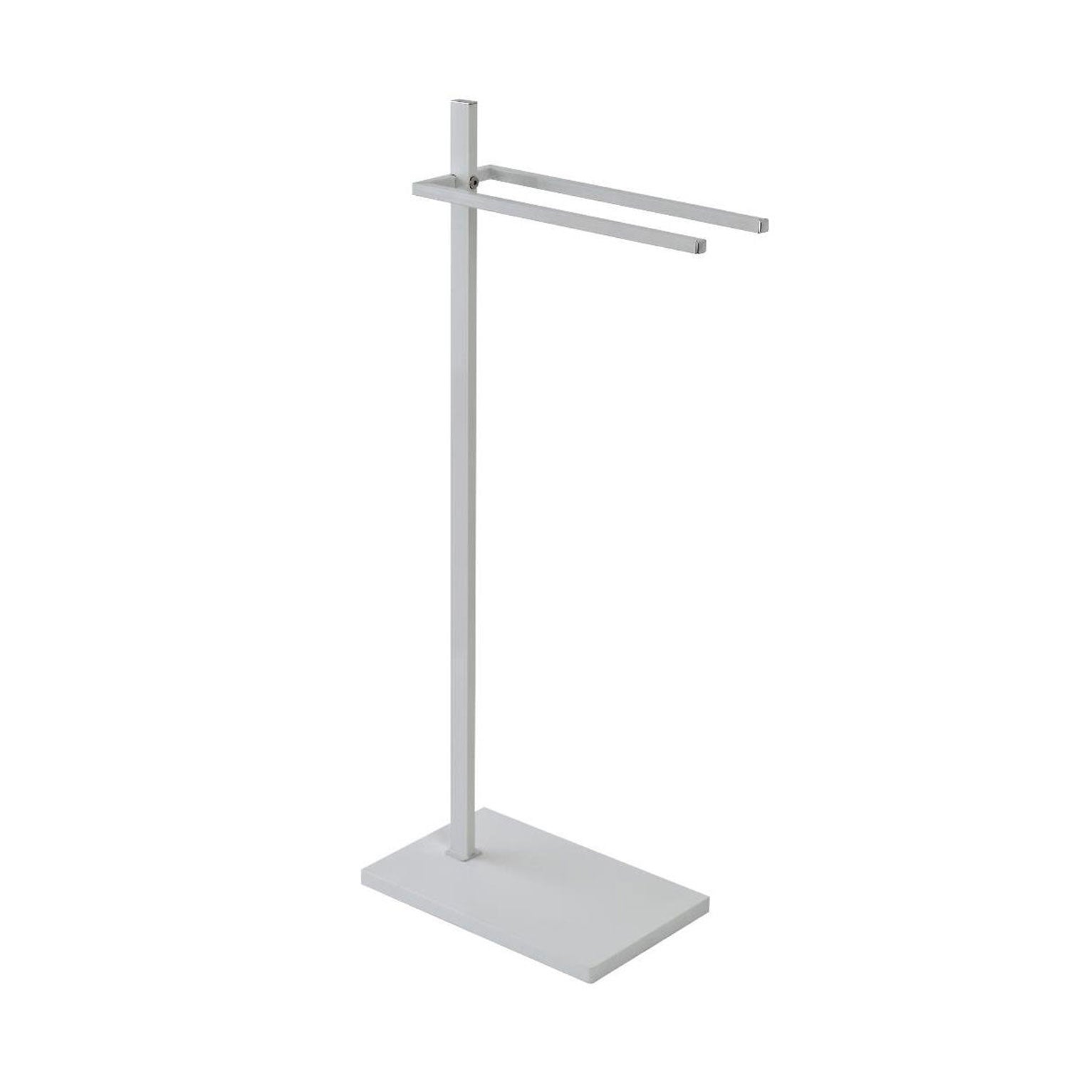 Piantana Portasciugamani in Acciaio Bianco