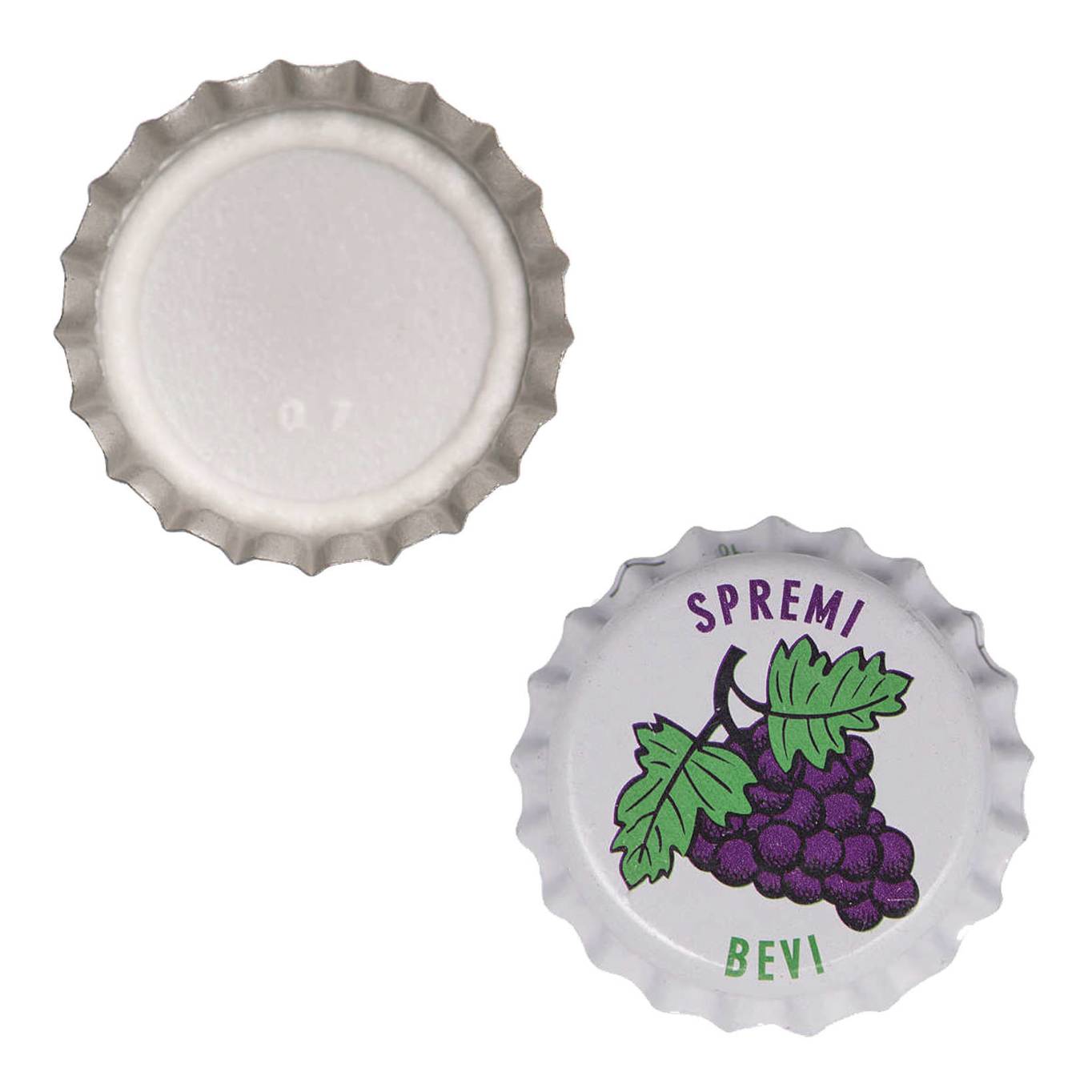 Tappi corona per vino 100Pz