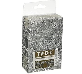 FOGLIA TAMISE' COLORE ARGENTO 3,5 GRAMMI
