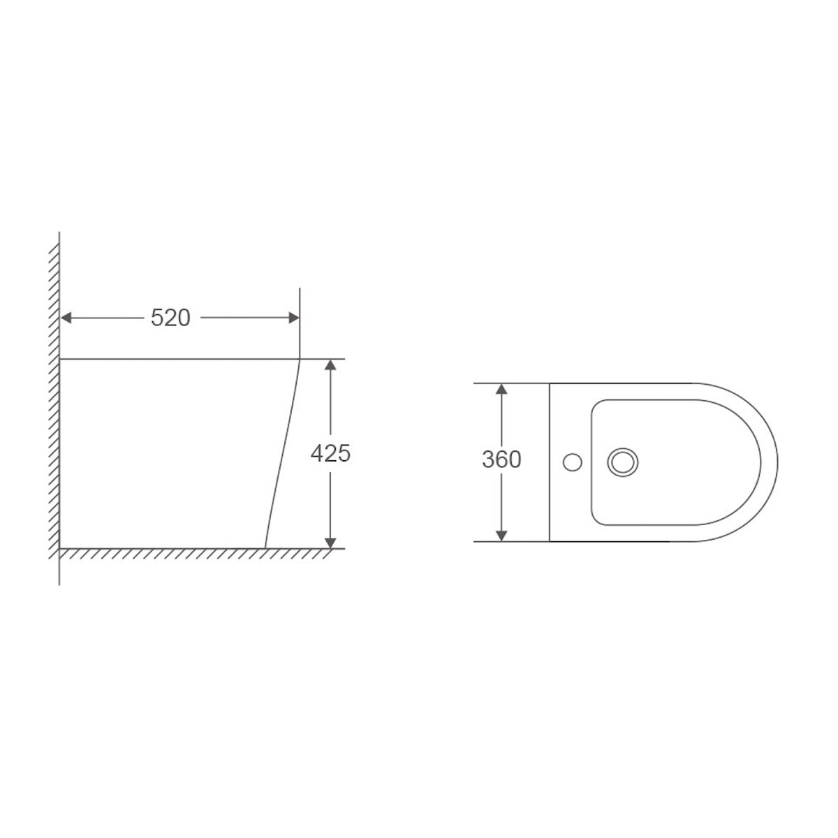 Set Sanitari Vaso + Bidet + Coprivaso SF7 3