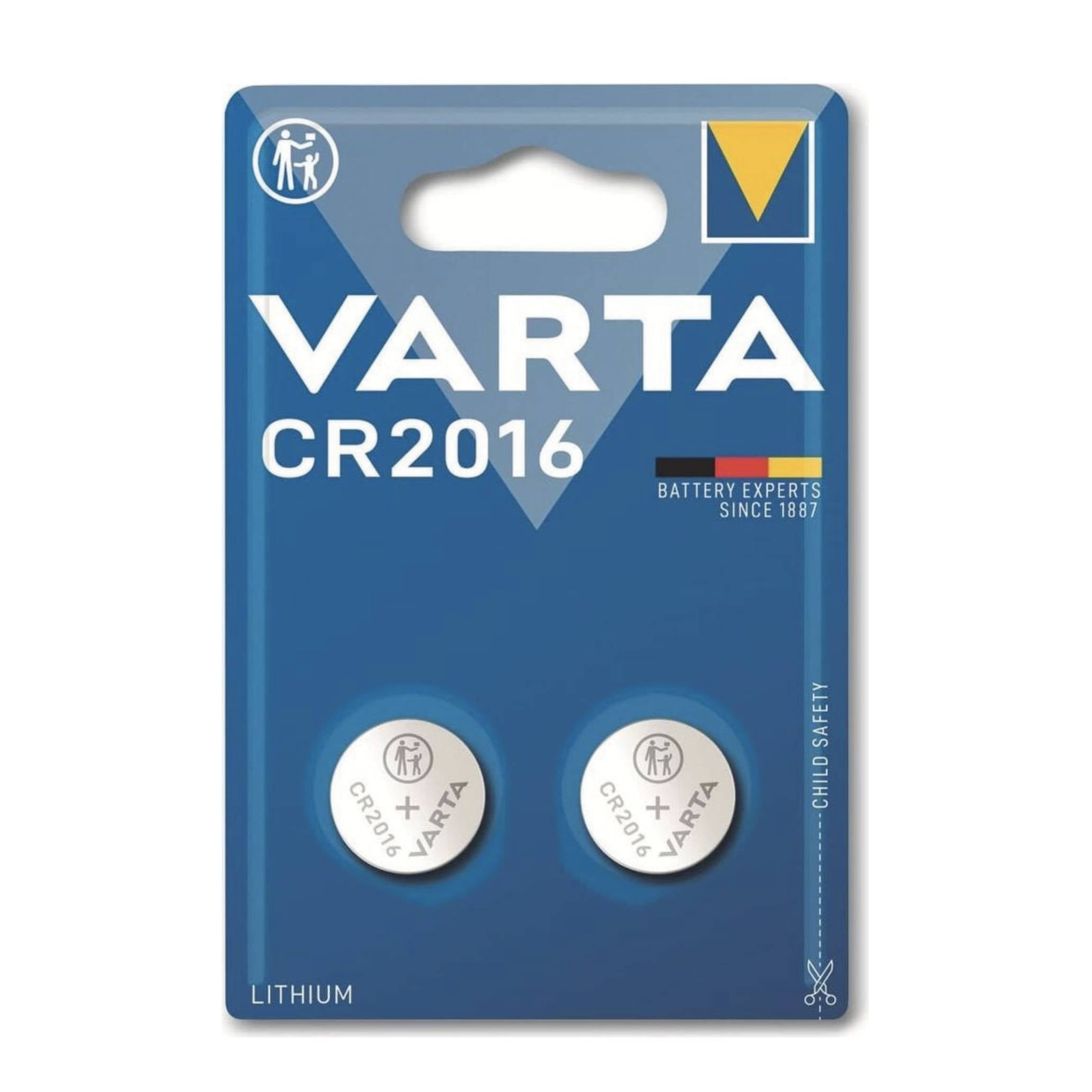 Batteria pila Varta CR2016 x2