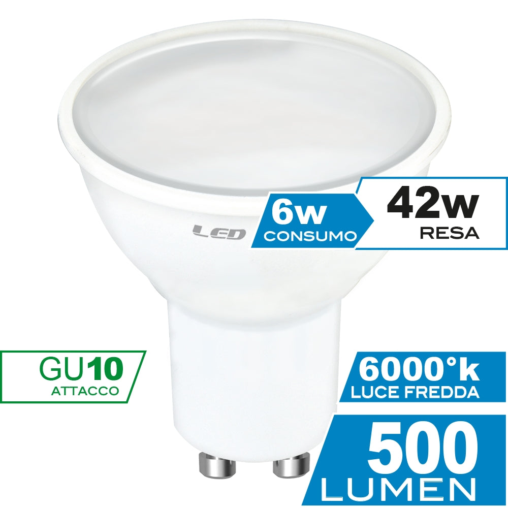 Lampadina LED dicroica ECM 6W 3