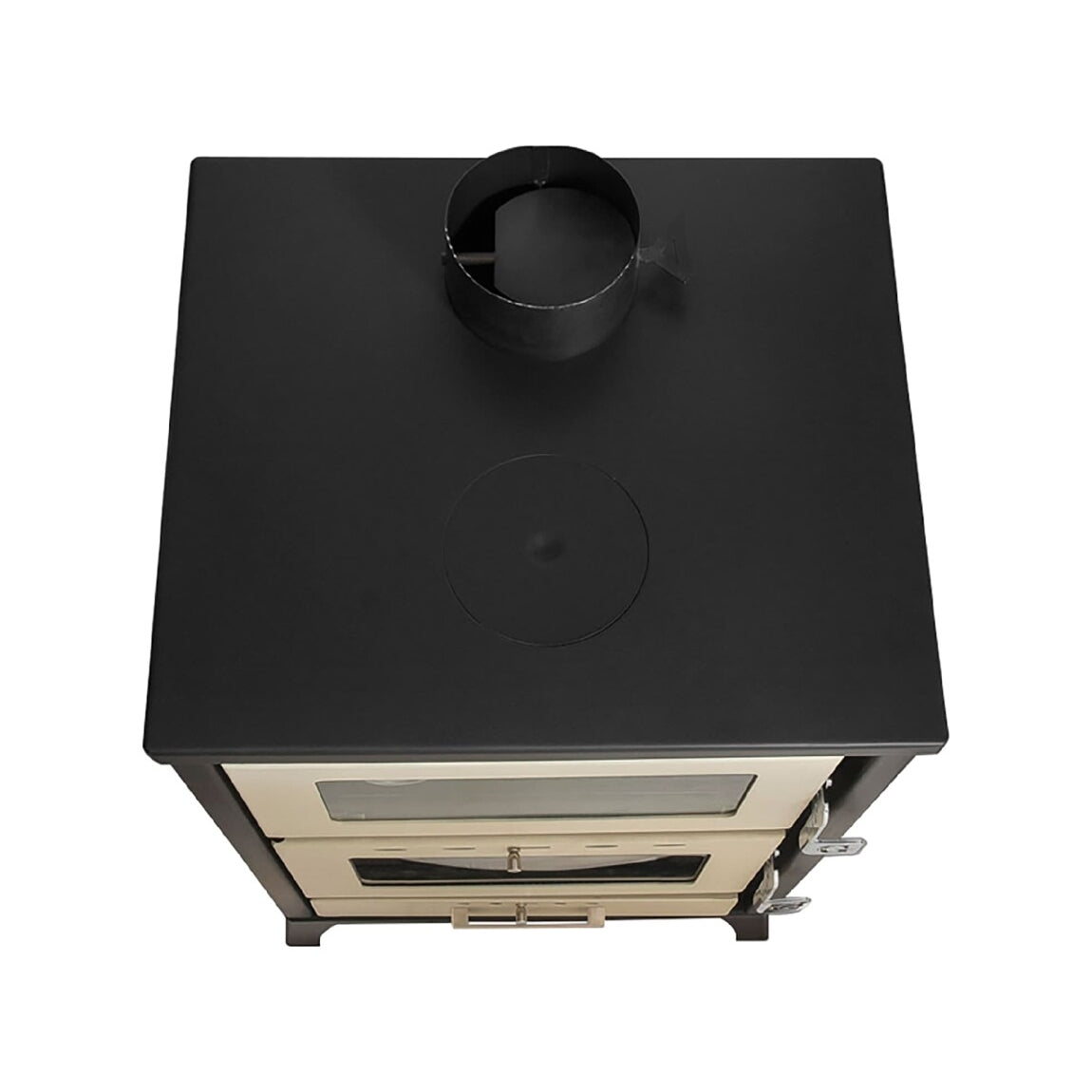 STUFA A LEGNA CON FORNO MARIKA 4