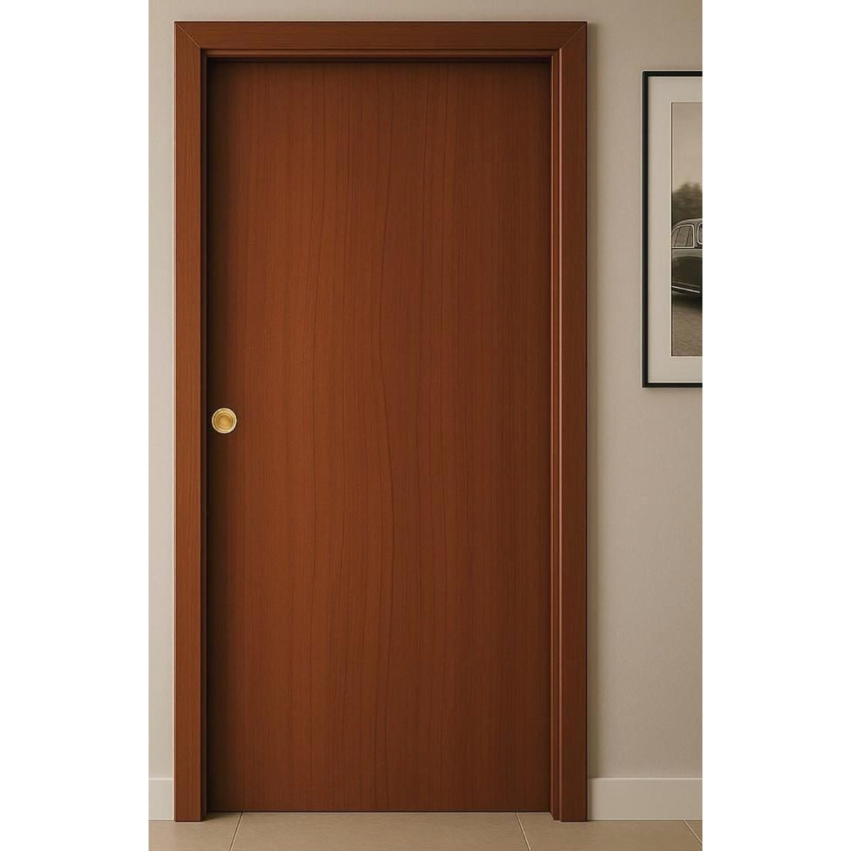 Porta Scorrevole Micro Noce 3