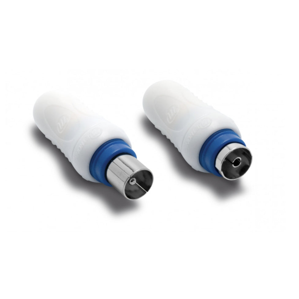 Spina TV 9,52mm schermata mas + fem (2pz.)