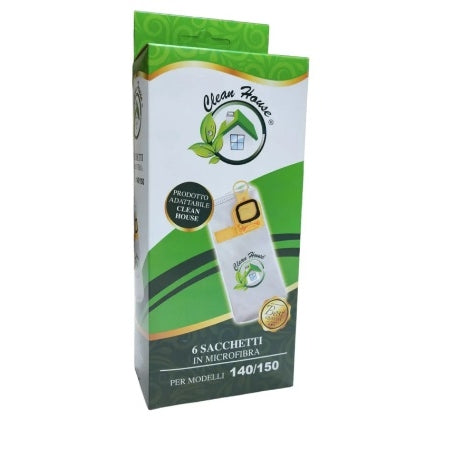 Confezione 6 sacchetti aspirapolvere Folletto VK 140/150