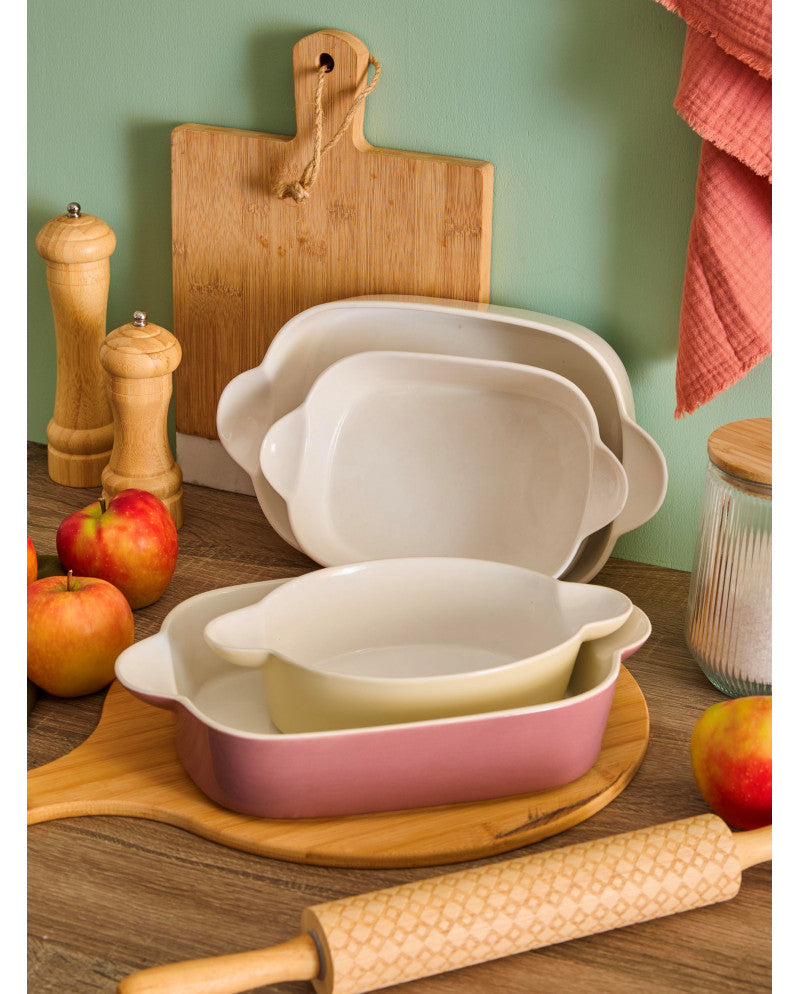 TEGLIA FORNO OVALE BASIC MALVA 2