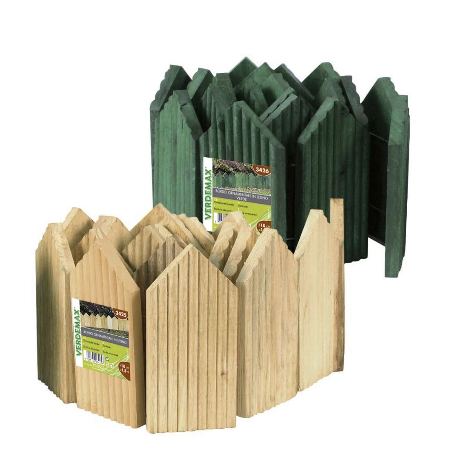 Bordo ornamentale in legno 18 cm x 1,8 m