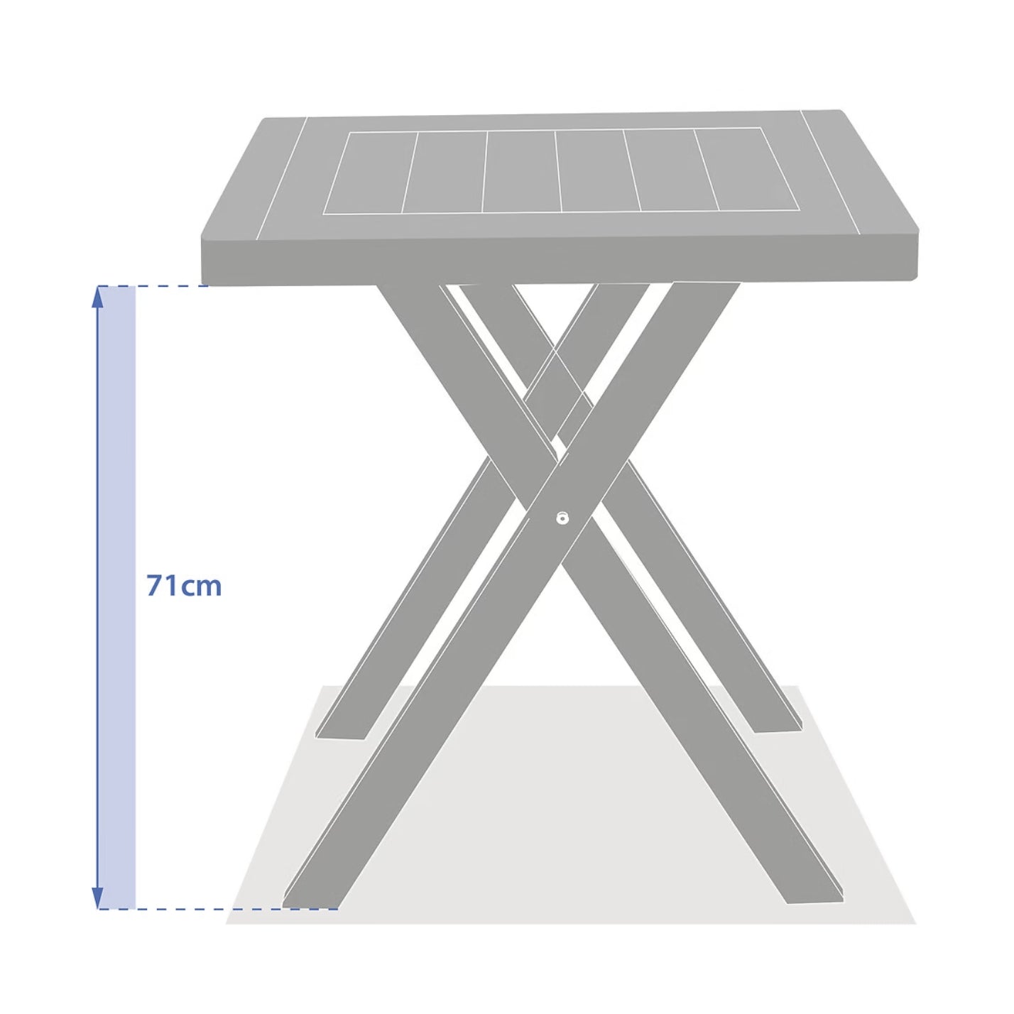 Tavolo Xenia Quadrato