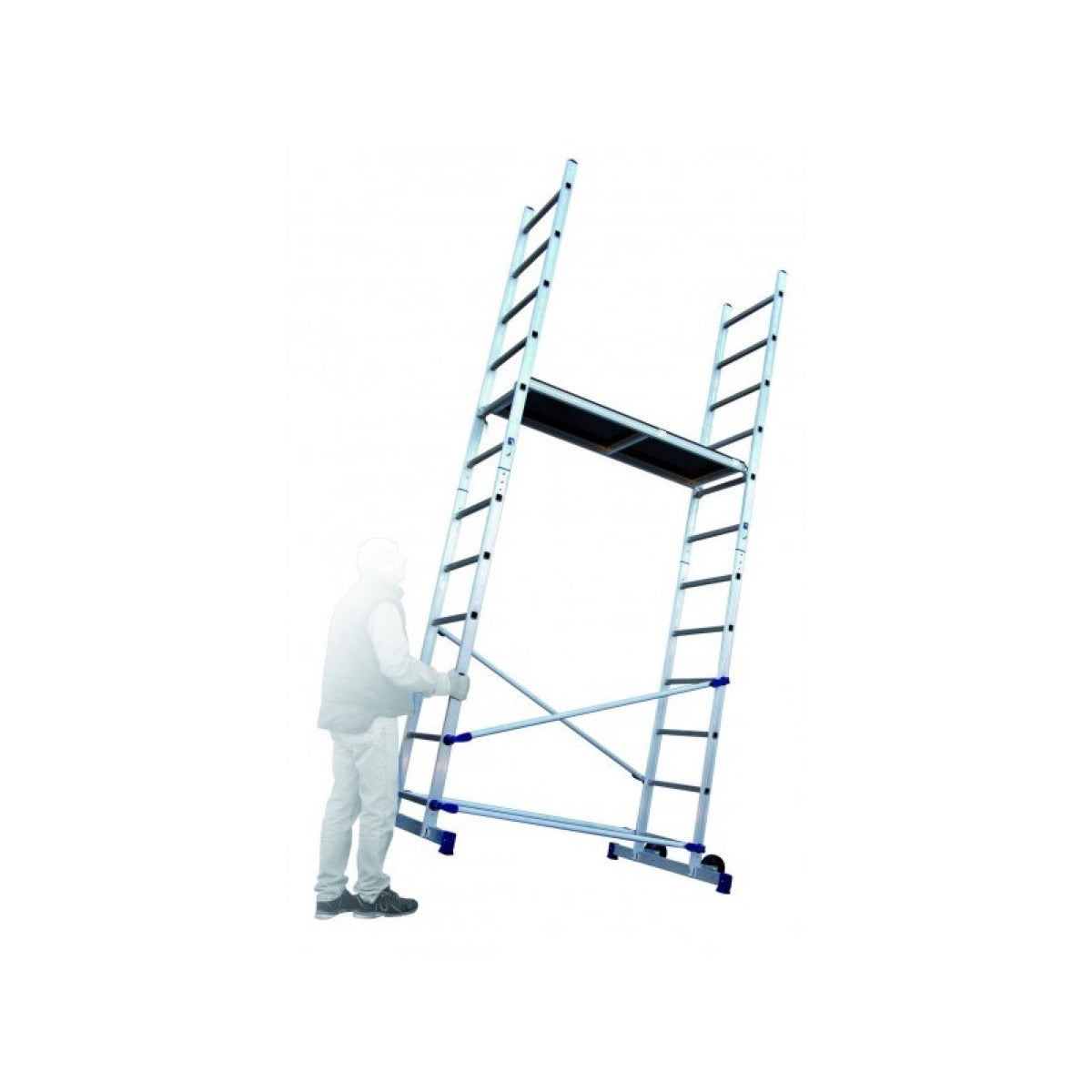 Trabattello in Alluminio Facal Pinna Clic-Clac