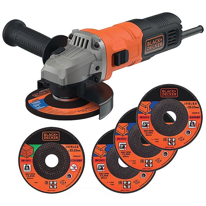 Black&Decker smerigliatrice angolare 710W