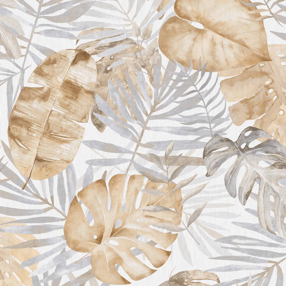 Carta da parati Jungle beige