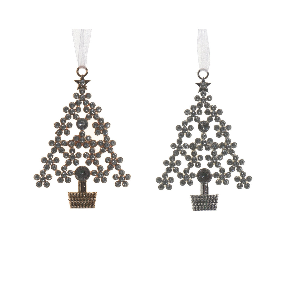 Appendino addobbo albero con strass Kaemingk