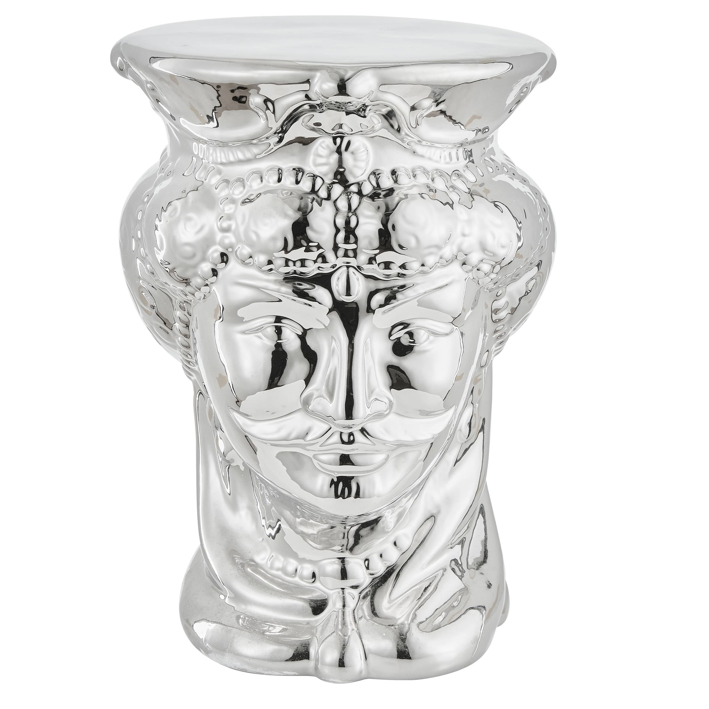 Sgabello testa di moro modello re 4