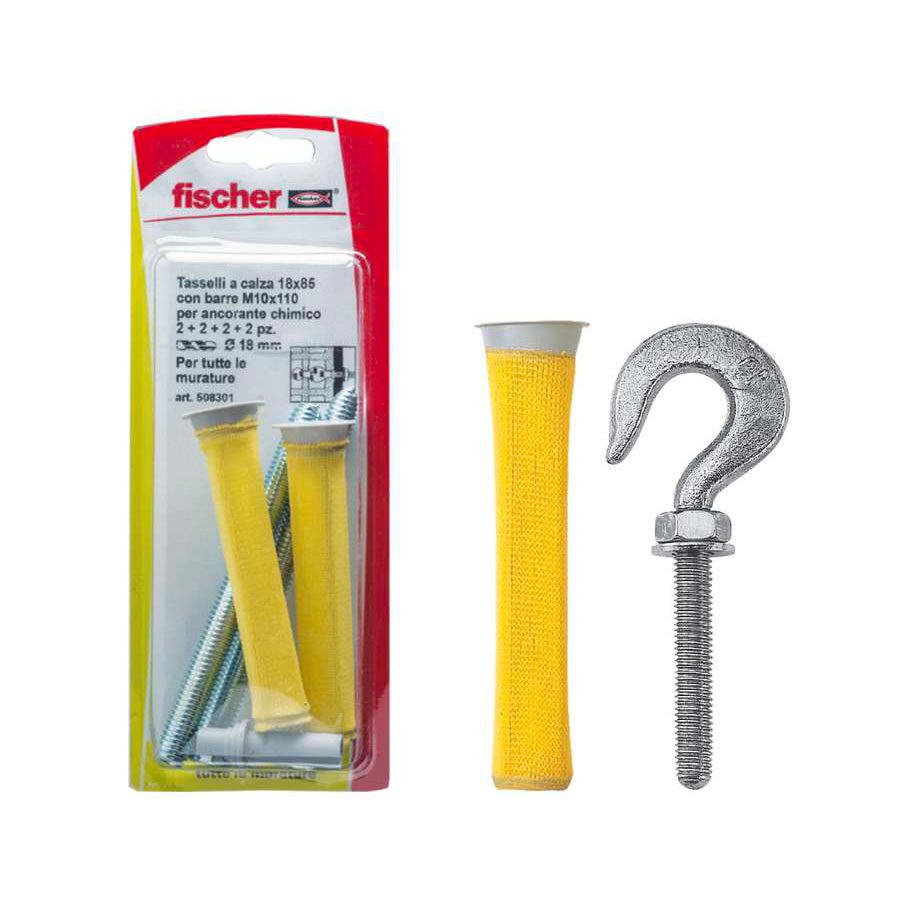 Fischer Tassello a calza con gancio