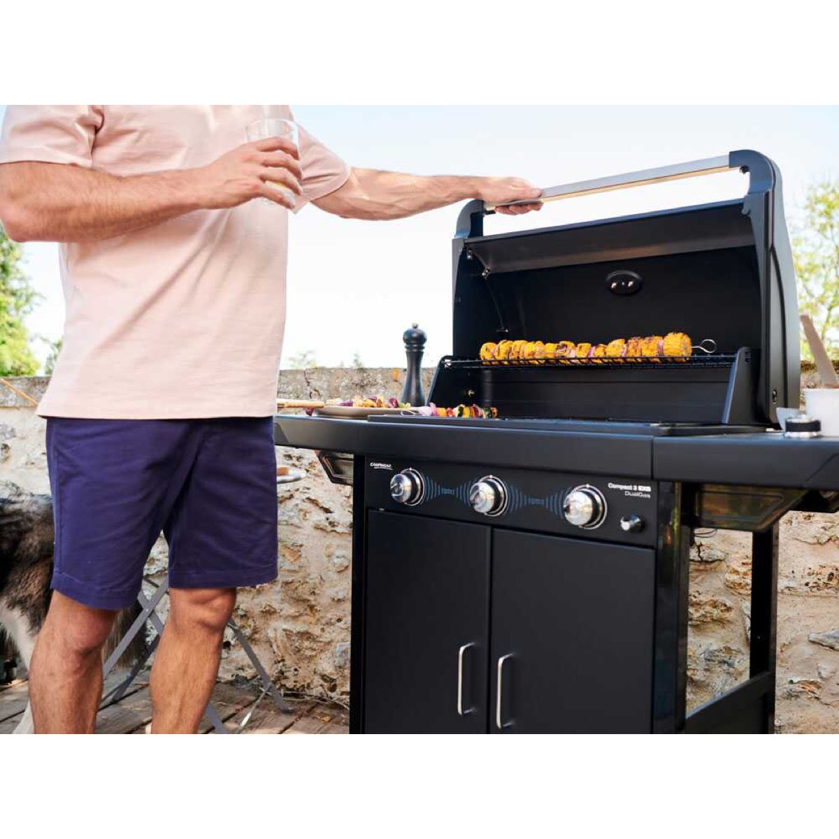 Barbecue Campingaz 3 Compact EXS Dualgas