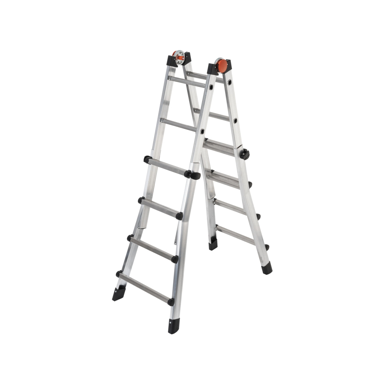 Scala telescopica multifunzione 4+4