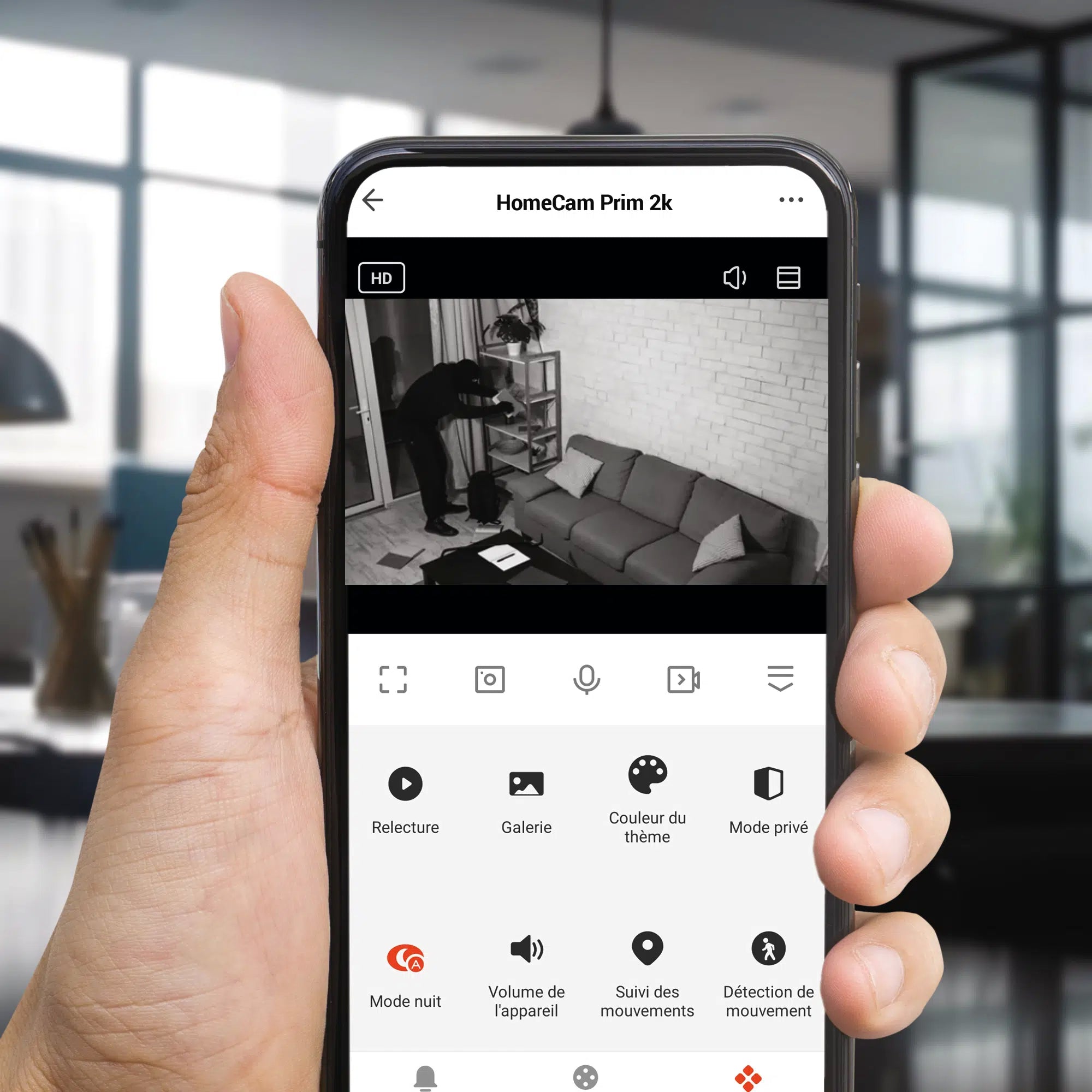 Telecamera per interni HomeCam Prim 2,5 K 5