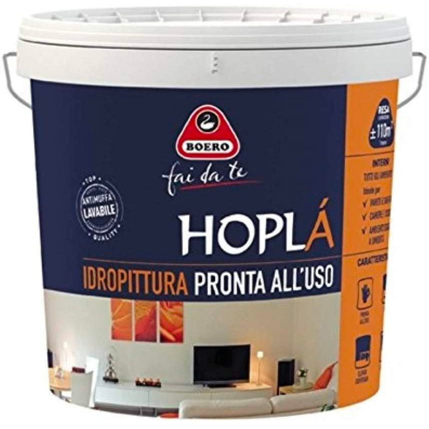 Idropitture lavabile bianca antimuffa Hopl√† Boero