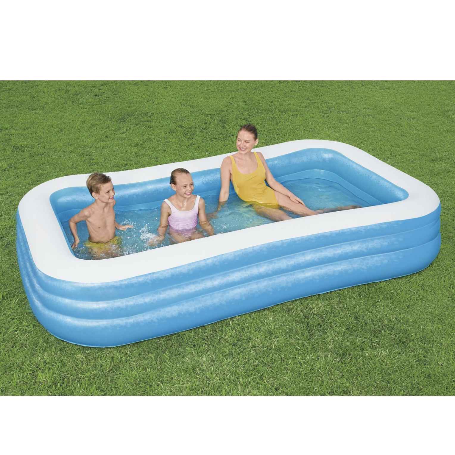 Piscina Bestway Family rettangolare 3 anelli