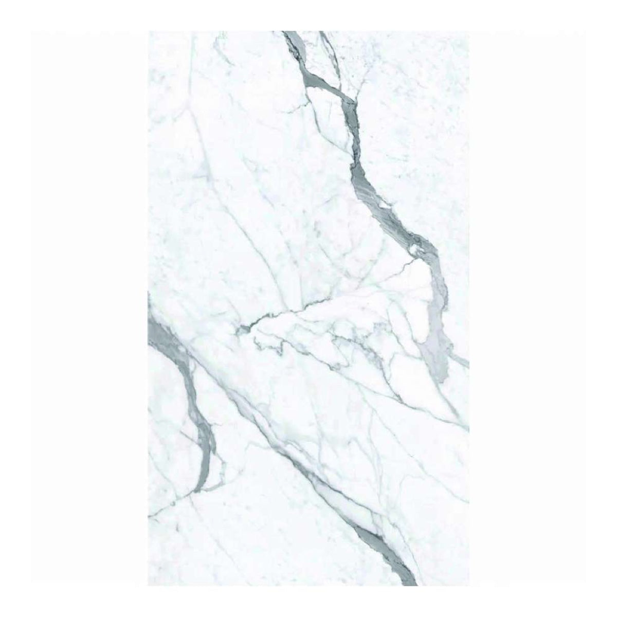 Pannello Murale UV Marmo Bianco Lucido 60 x 120 cm 1