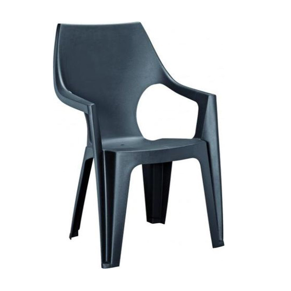 SEDIA DANTE, DIMENSIONI 57X57X79 COLORE GRAFITE