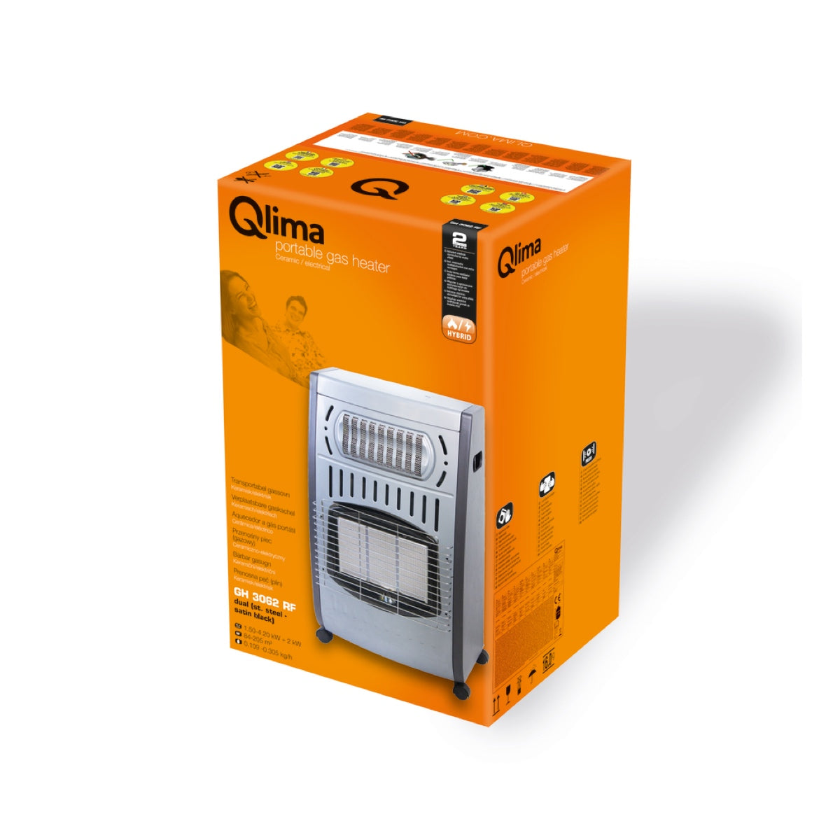 Stufa a Gas Qlima KW 4,2 3