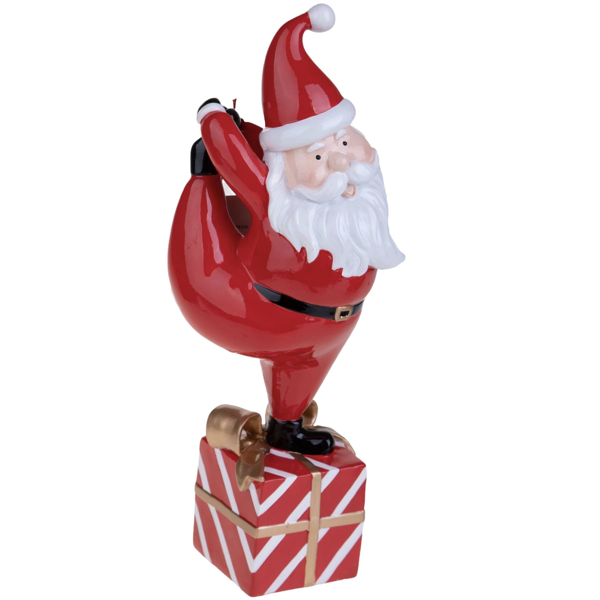 Babbo natale su doni 35 cm