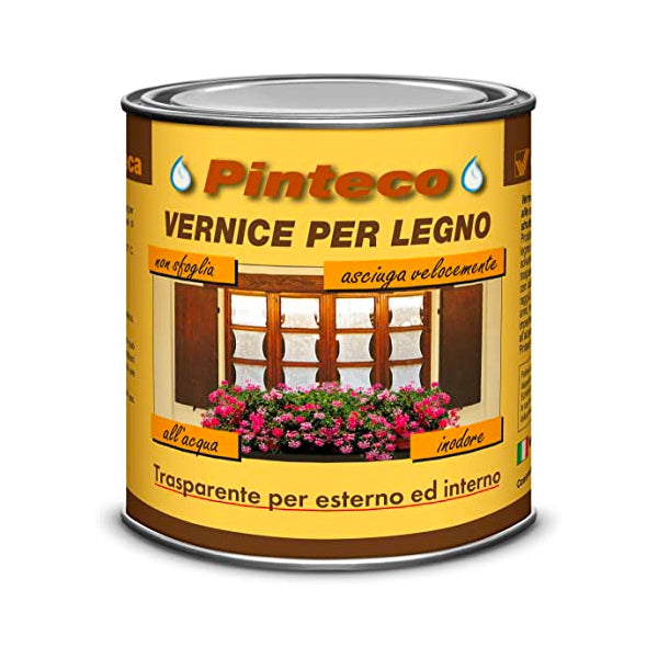 Vernice per legno Pinteca 750 ml