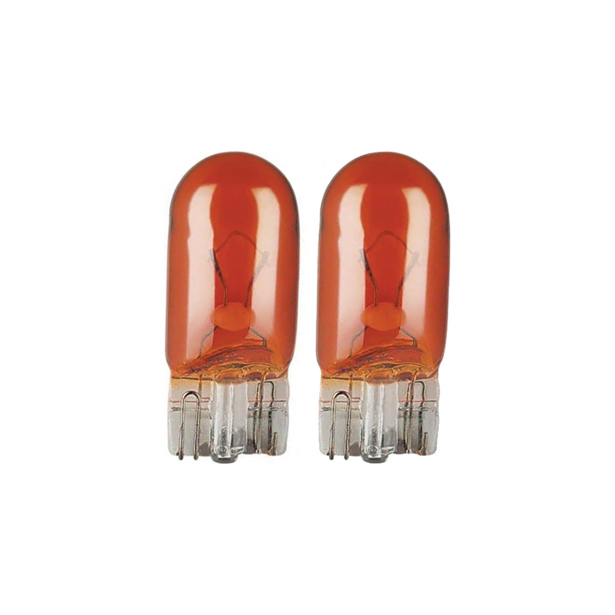 Coppia lampadina vetro arancio 12V ‚Äì WY5W