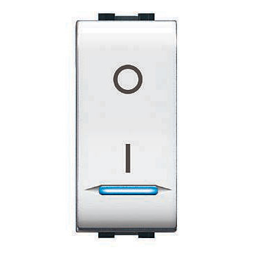 Interruttore Life Bipolare 16A illuminato