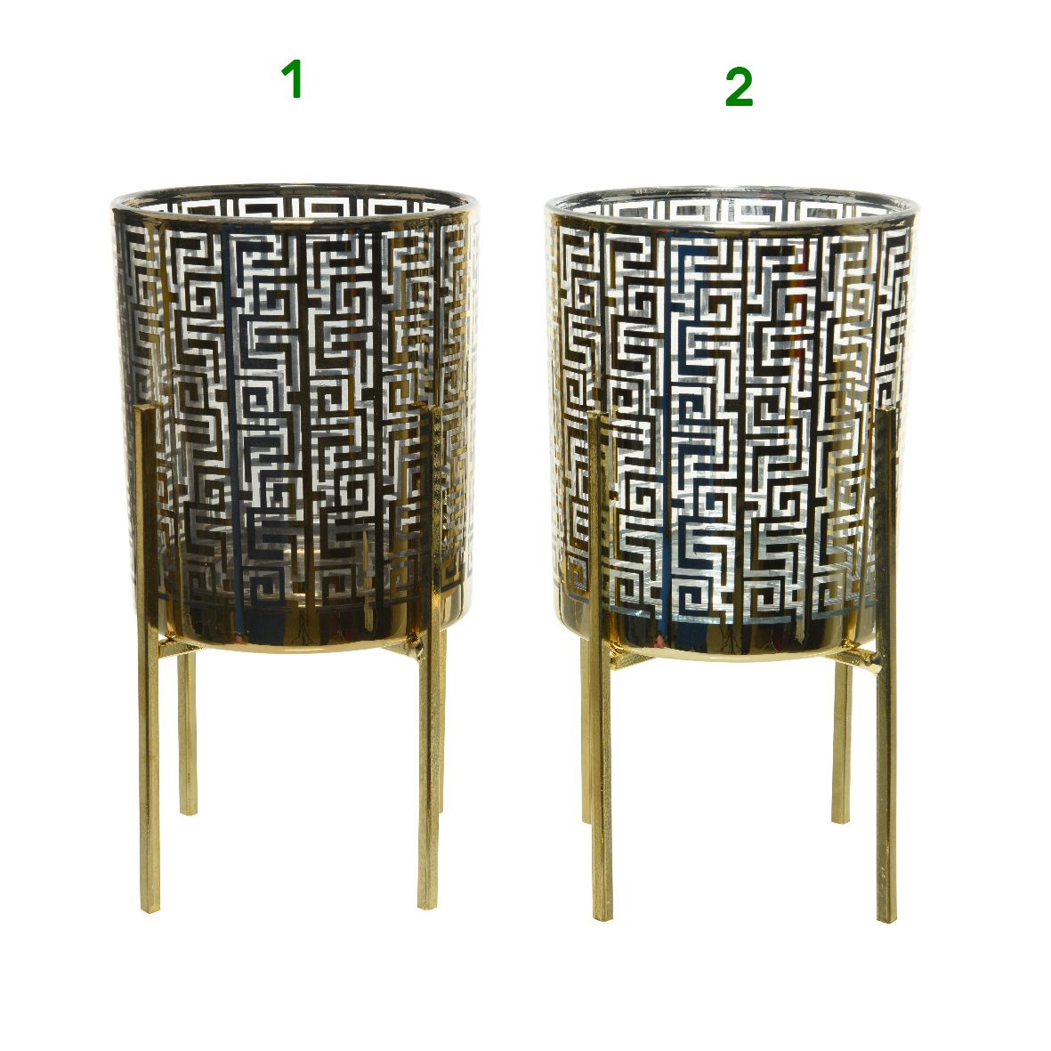 Portacandela in vetro Kaemingk