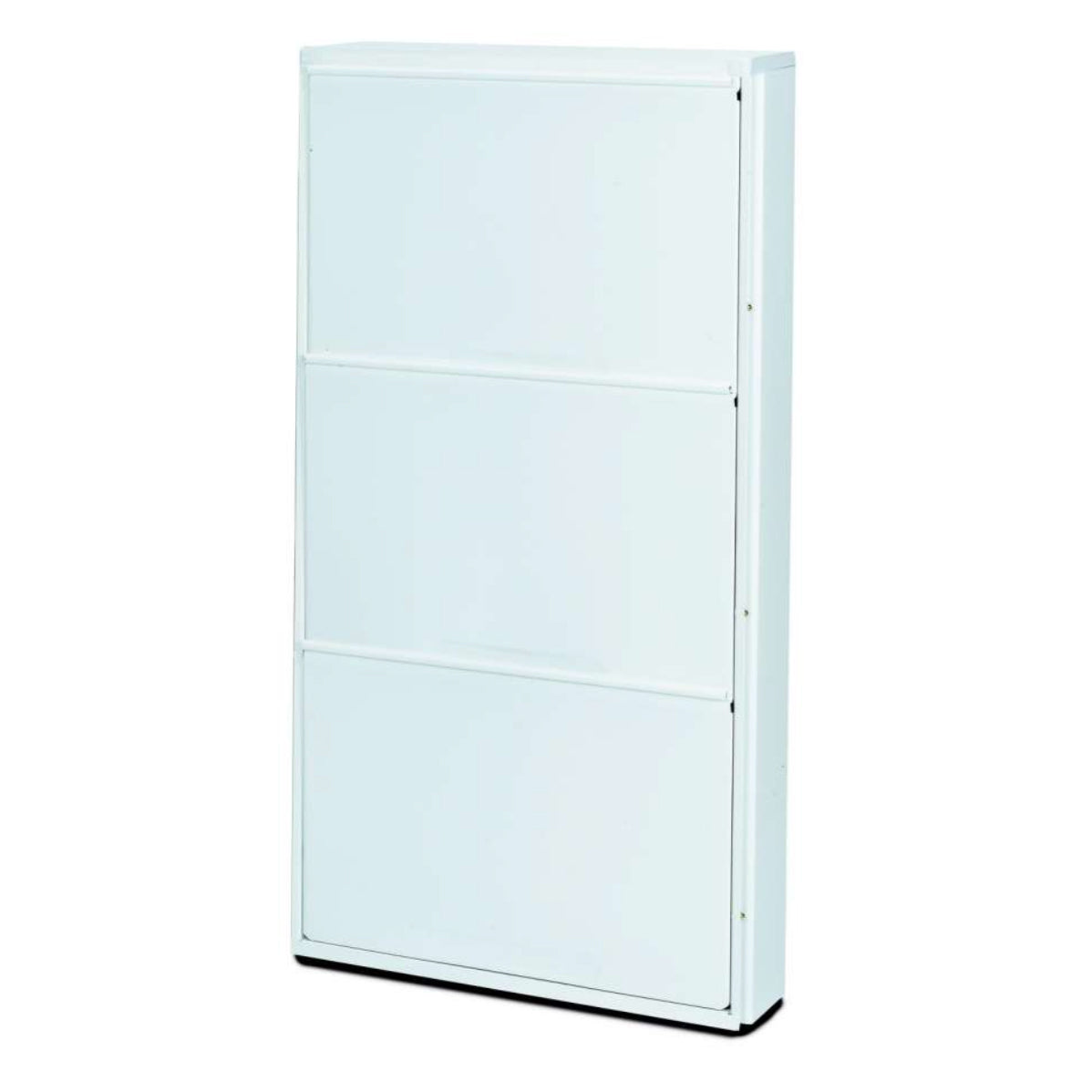 Scarpiera in acciaio 3 ante