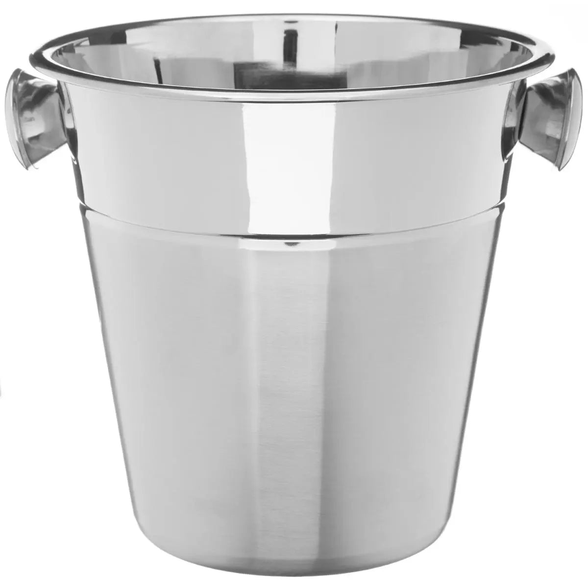 Secchiello per champagne in acciaio inox da D.22 cm