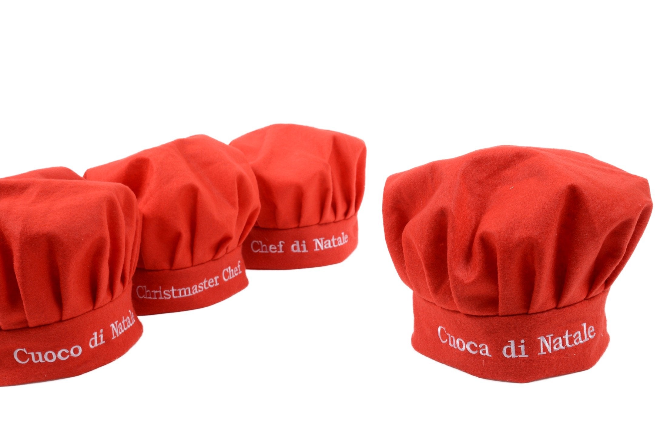Cappello da cuoco natalizio 3