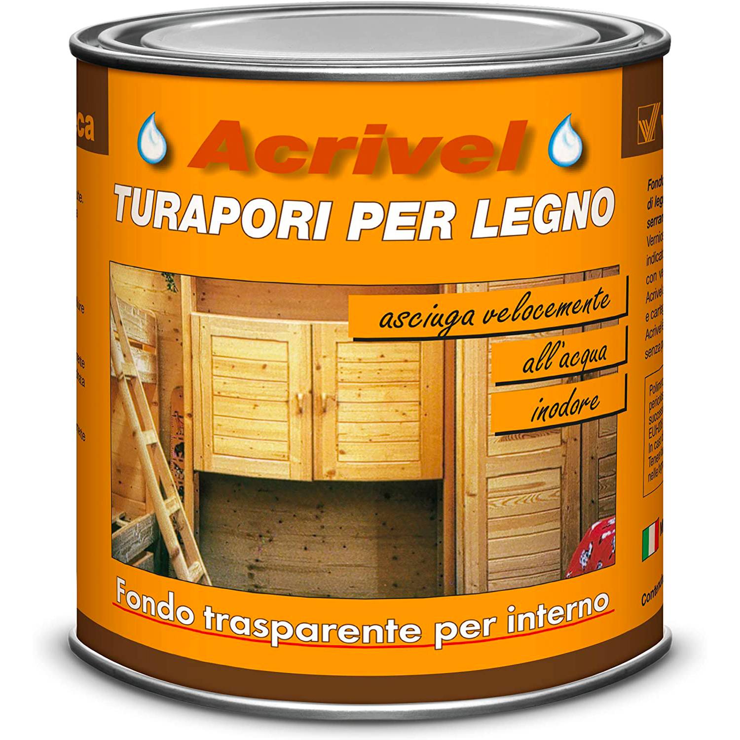 Fondo turapori Acrivel 750 Ml