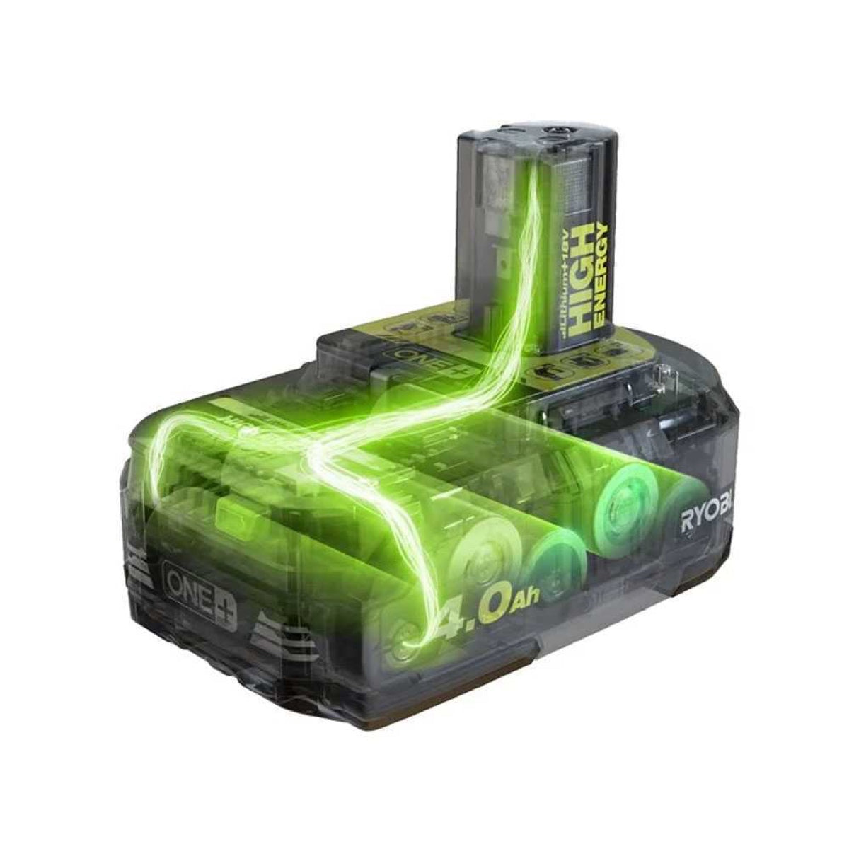 Batteria Ryobi ONE+ 18V 4,0Ah Lithium+ High Energy 4