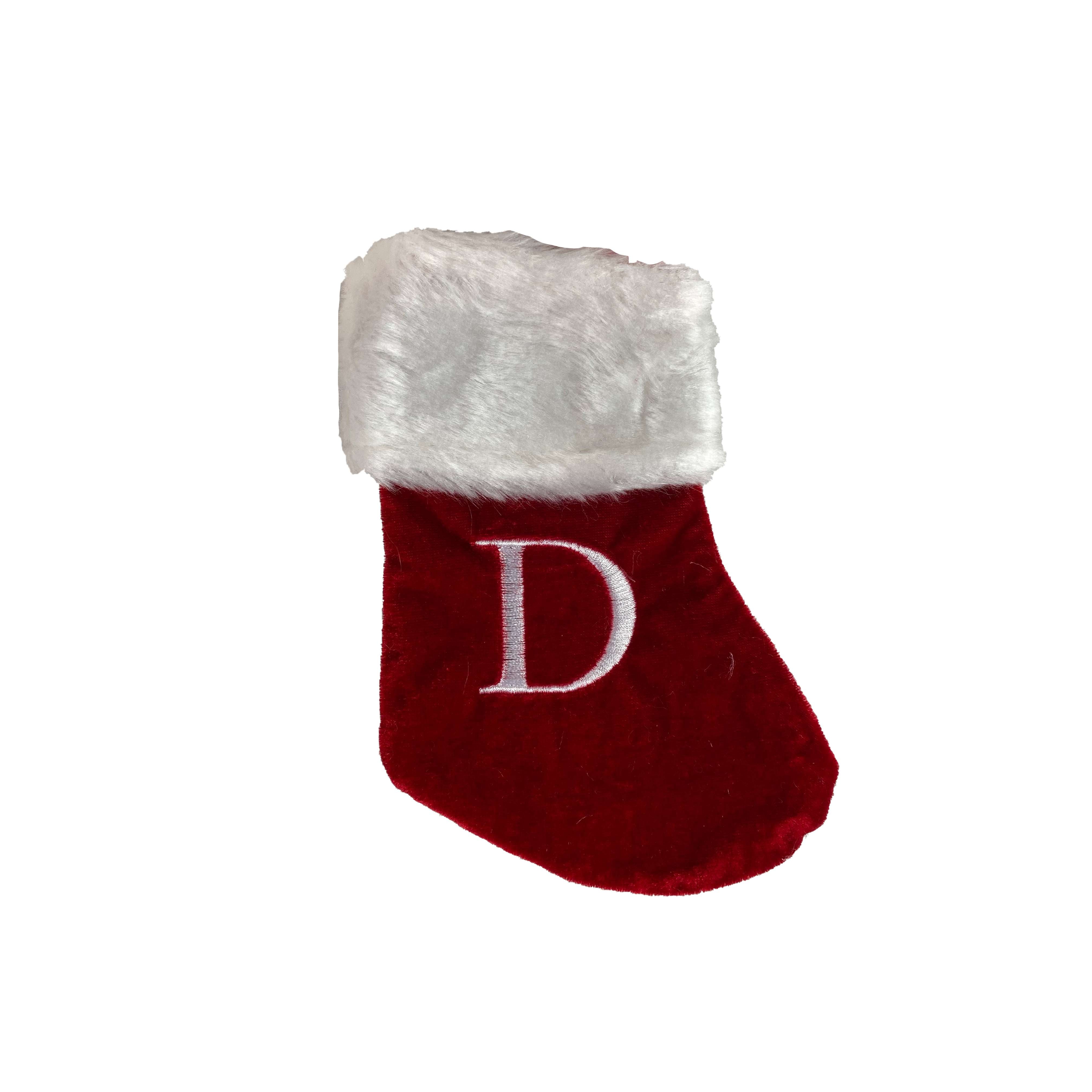 Addobbo albero mini calze con lettere Christmas inspiration 9