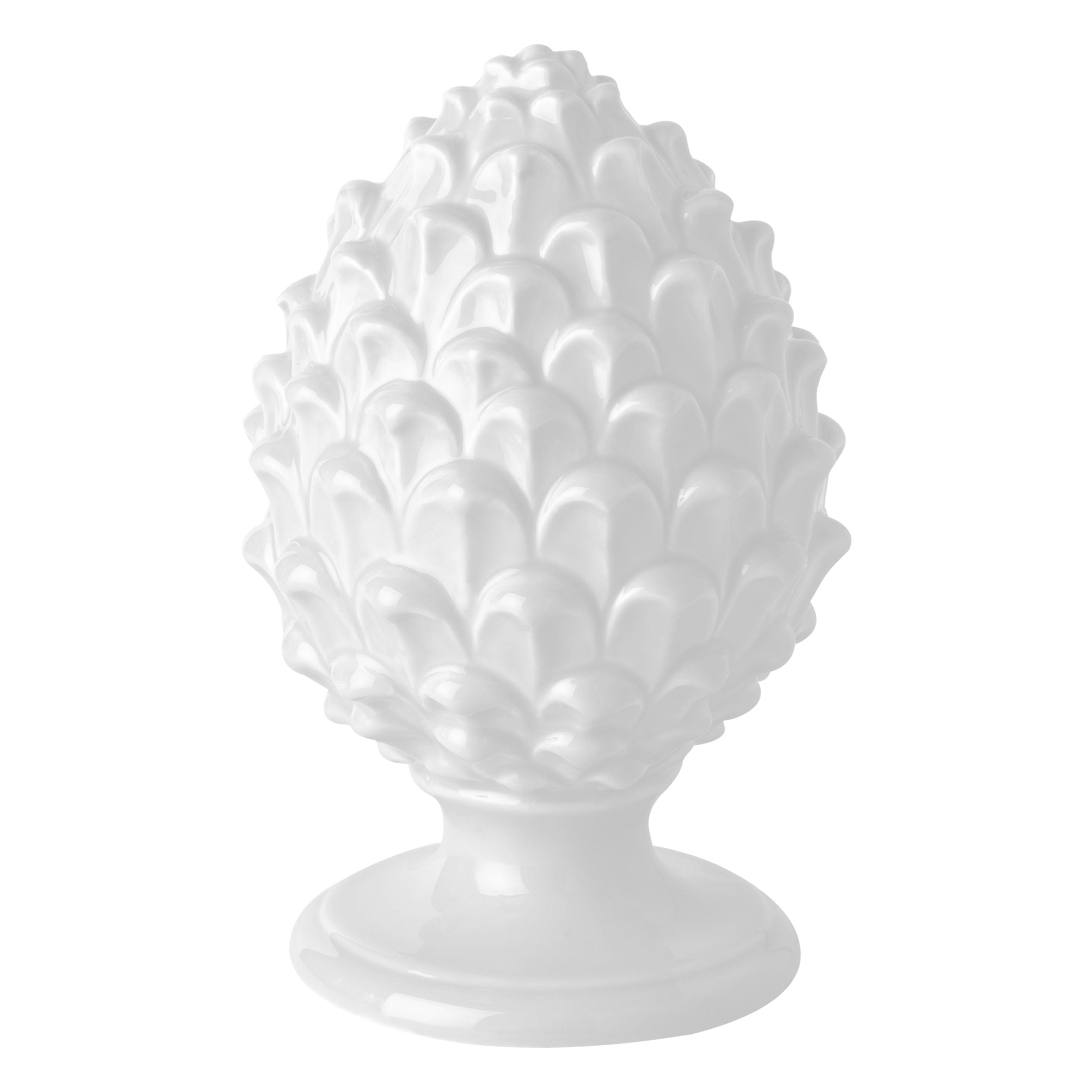 Pigna in porcellana dipinta a mano