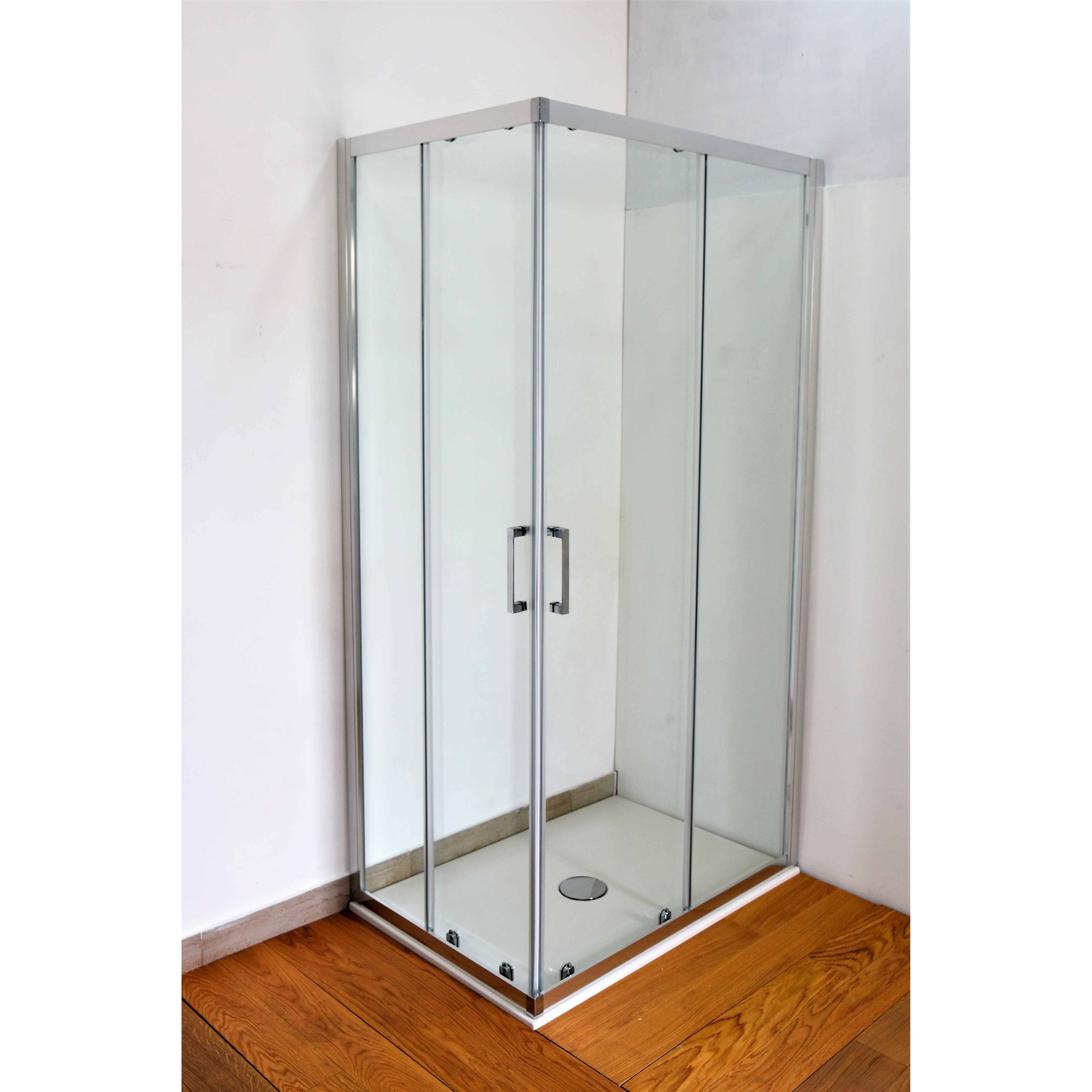 Lato per box doccia angolare Cromo